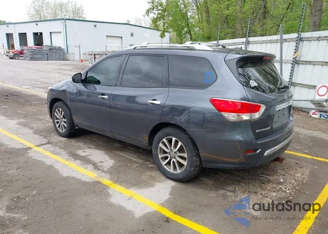 2013 Nissan Pathfinder Sv z USA, uszkodzony, nr VIN 5N1AR2MM3DC664568